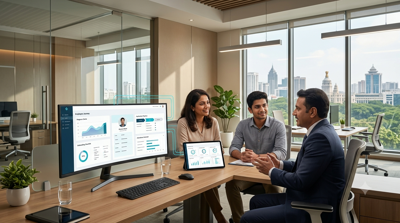 VLook HR management dashboard